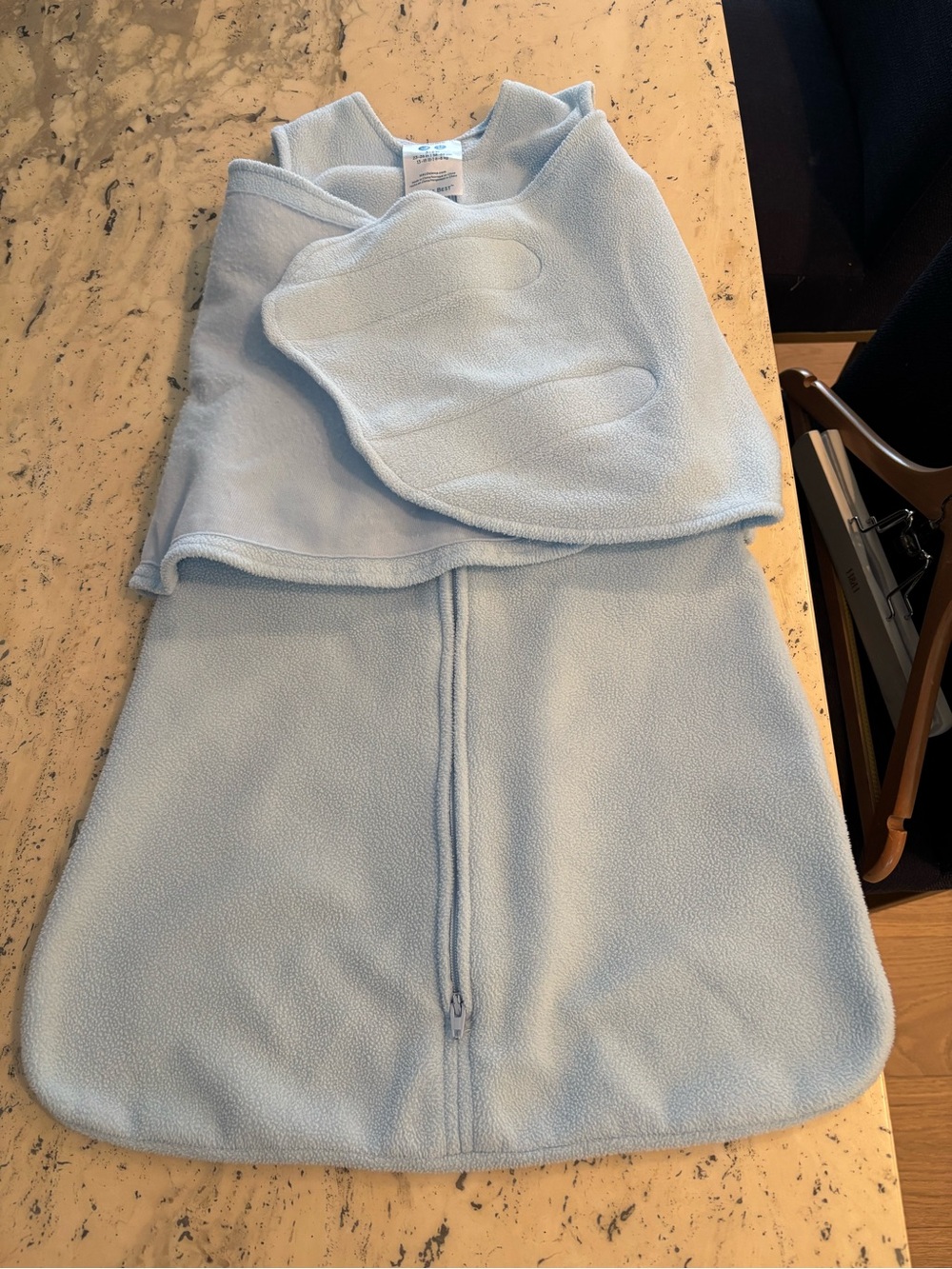 Halo Light Blue Baby Sleep Sack Swaddle